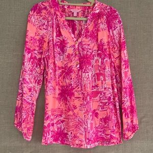 Lilly Pulitzer Elsa Top - Size Medium